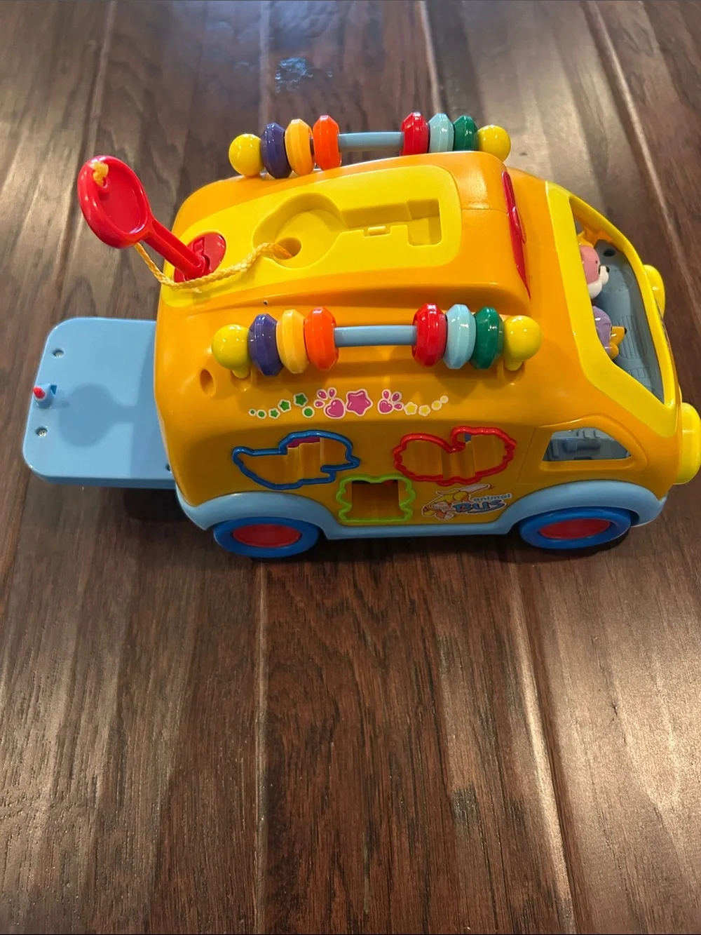 Kids Shape Sorting Activity Musical Bus Toy